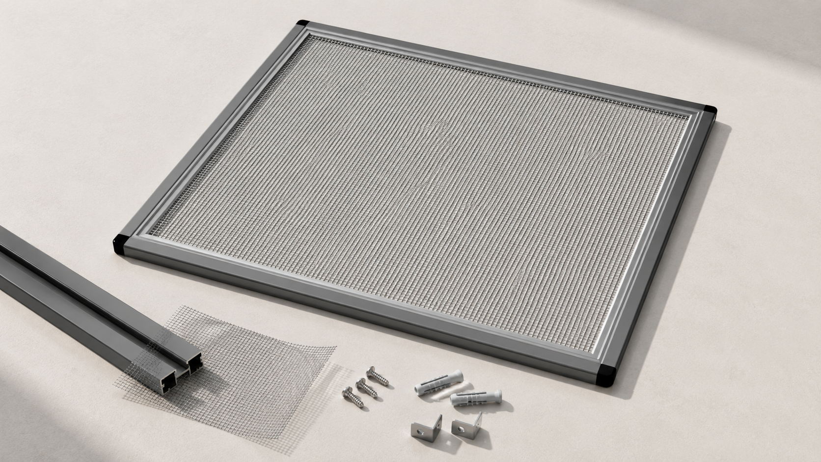 4-Khung lưới chống muỗi cố định Inox 304