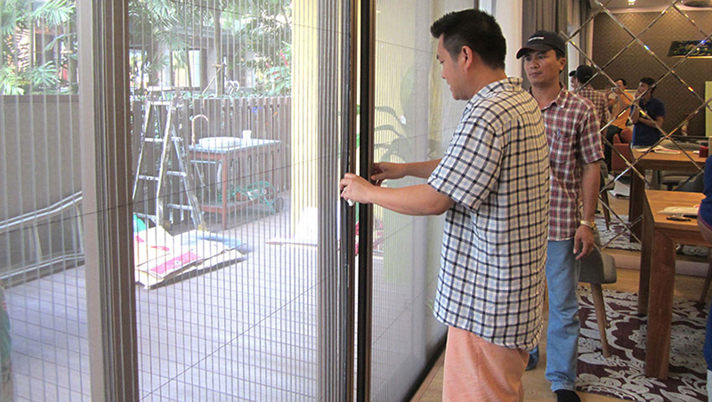 4-luoi-xep-khong-ray 4- lưới xếp không ray