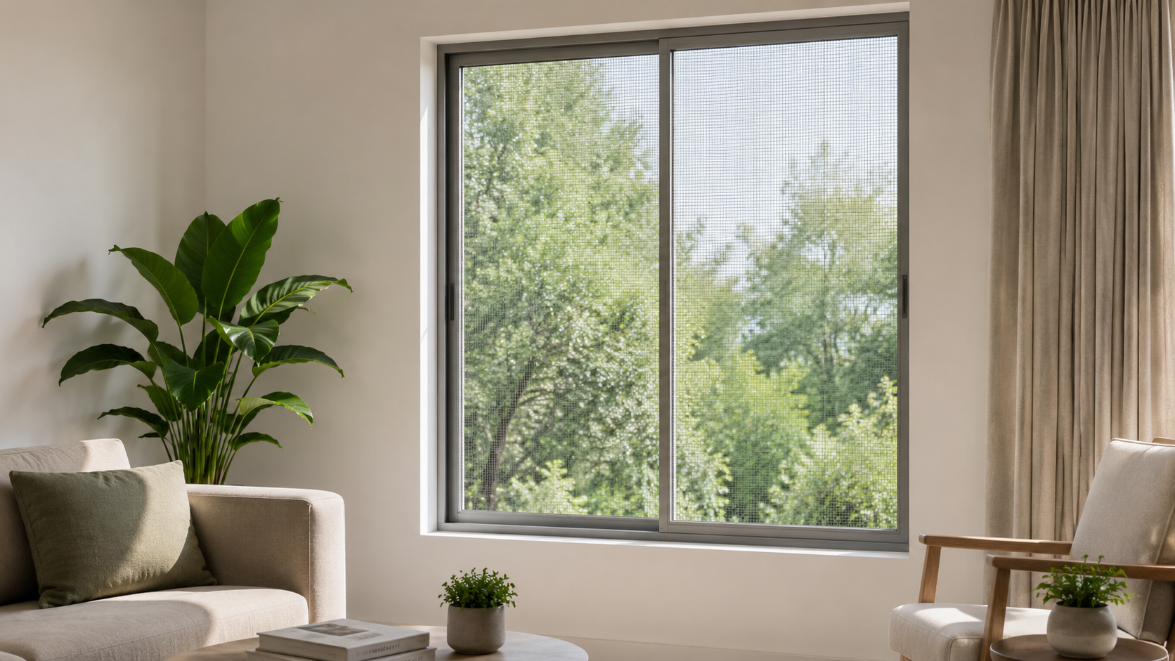 6-Khung lưới chống muỗi cố định Inox 304