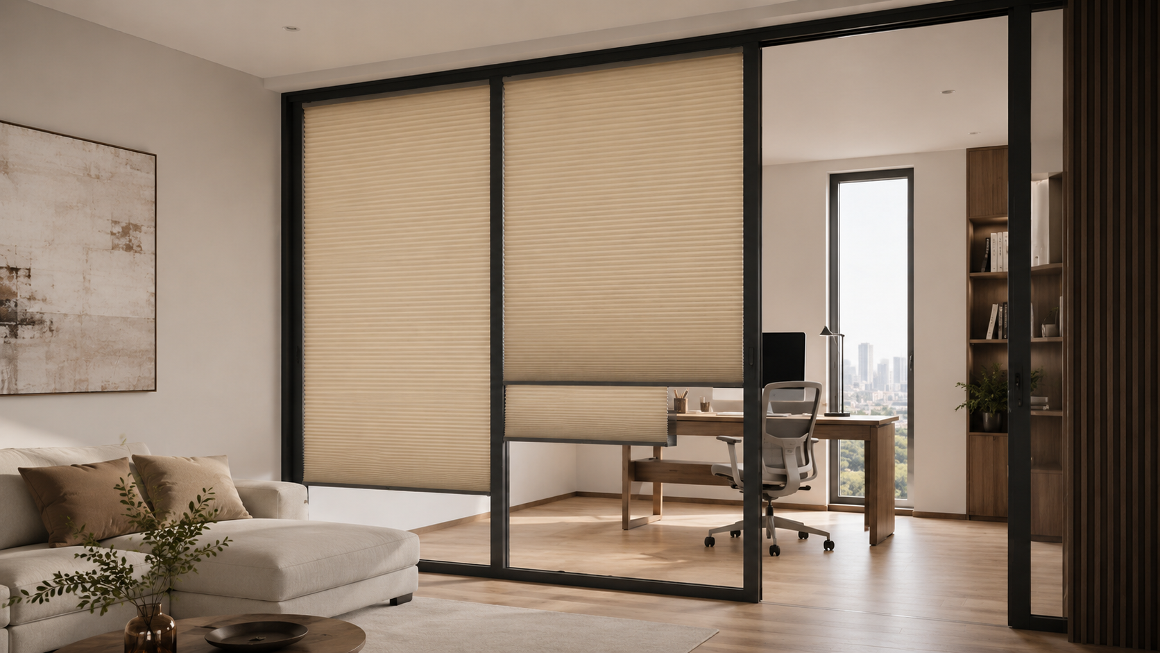 Ảnh 4 - Ảnh ứng dụng thực tế làm vách ngăn linh hoạt