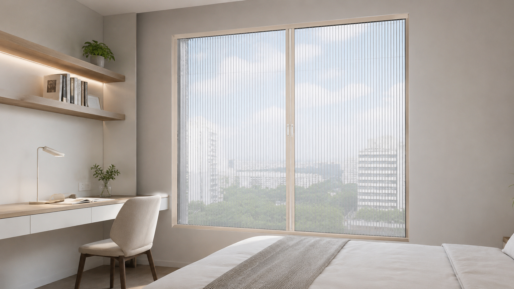 Ảnh 6 Ứng dụng tại cửa sổ phòng ngủ hoặc phòng làm việc