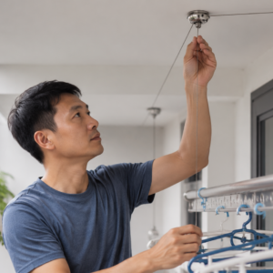 8- Cáp giàn phơi INOX 304