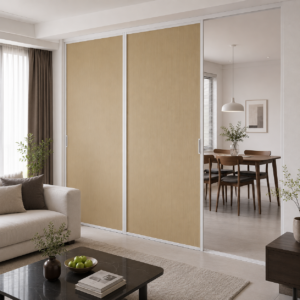 2 - SP - Vách tổ ong ngăn phòng khách