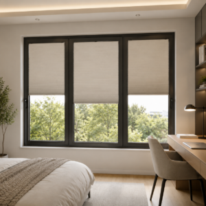 3- SP - Rèm tổ ong trên kính