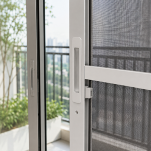 4- SP - Cửa Lưới Chống Muỗi Mở Lùa Lưới Inox