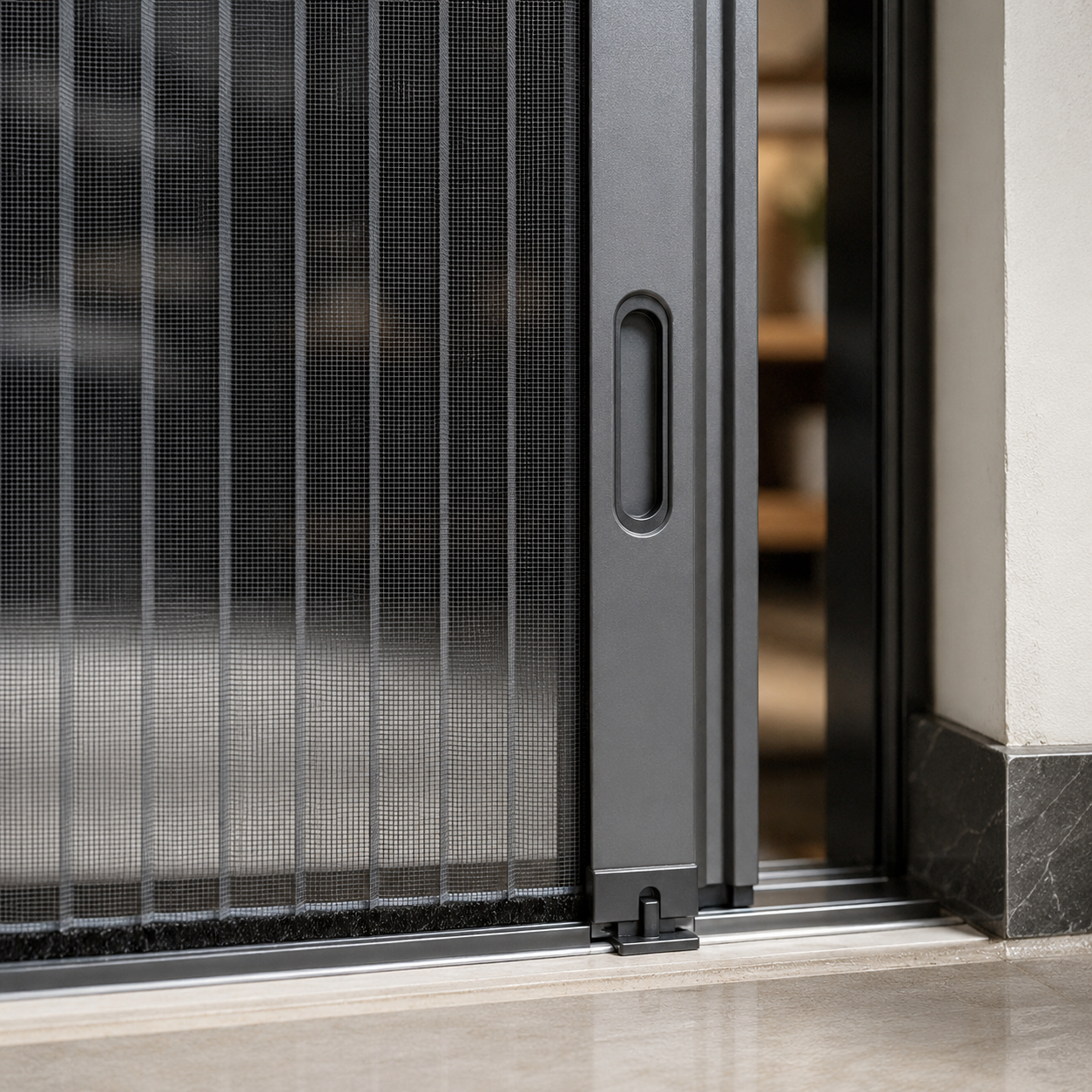 4- SP - Cửa lưới chống muỗi dạng xếp cao cấp