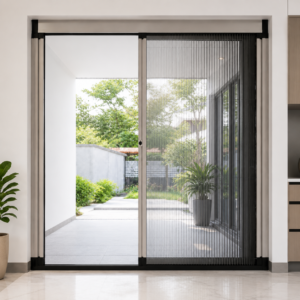 4- SP - Cửa lưới chống muỗi dạng xếp hệ 27 HCM