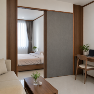 4- SP - Rèm tổ ong ngăn phòng ngủ