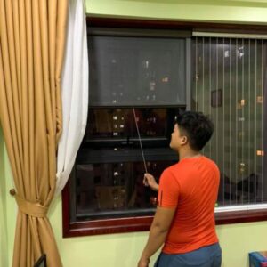 Cửa lưới chống muỗi tự cuốn giá rẻ