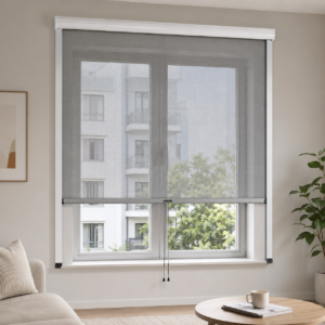 Cửa lưới chống muỗi tự cuốn dọc