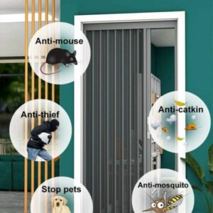 Cửa lưới xếp lá nhôm - Ảnh 4