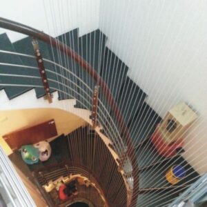 Lưới bảo vệ an toàn cầu thang - Ảnh 4